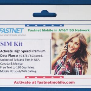 sim card with cheap mobile plan and free international call.